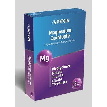 APEXIS MAGNESIUM QUINTUPLE 30 TABLET