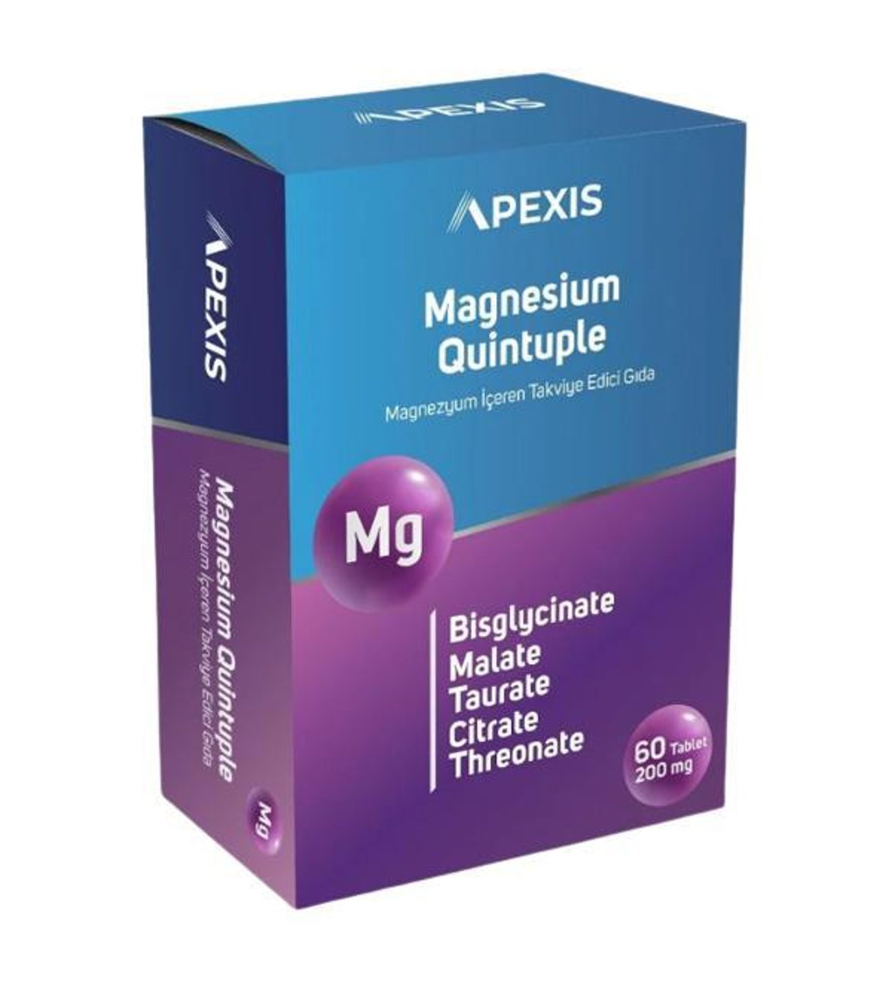 APEXIS MAGNESIUM QUINTUPLE 60 TABLET