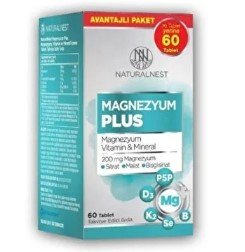 NATURALNEST MAGNEZYUM PLUS 60 TABLET