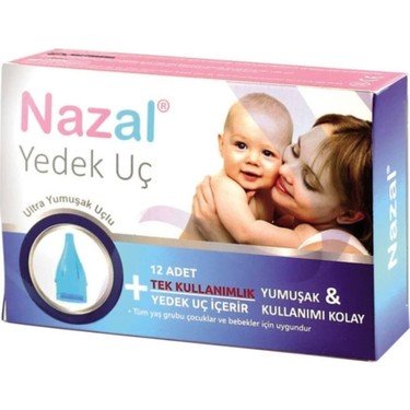 NAZAL BEBEK ASPIRATORU YEDEK 12 ADET