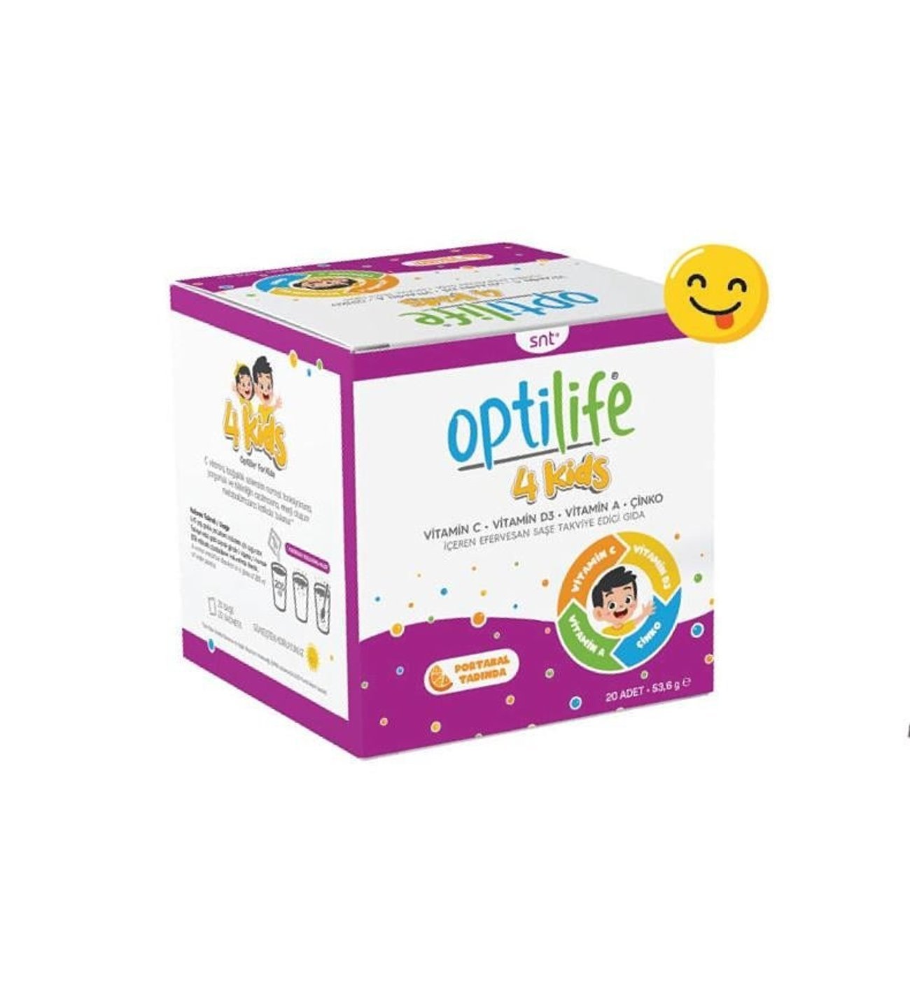 OPTILIFE 4 KIDS 20 EFERVESAN SASE